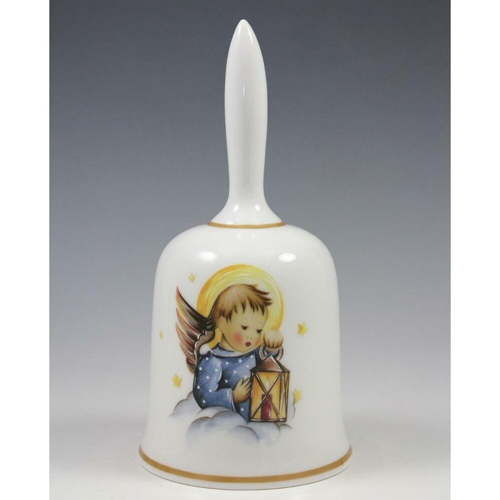 Heavenly Light 1985 Christmas Bell Berta Hummel Schmid  West Germany 14th Ed